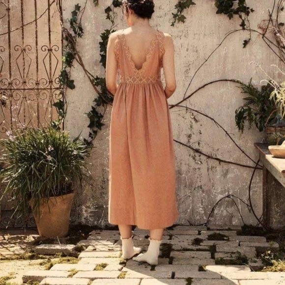 DOEN Slate Nightgown in Maple Size Medium - Picture 3 of 13